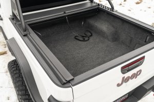 Jeep Gladiator Tonneau Cover - Rugged Ridge - Armis Retractable with Max Track - Black - `20-`22