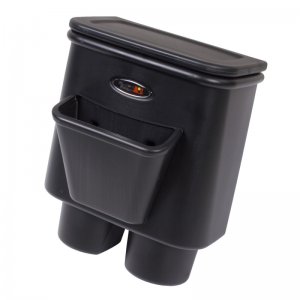 Jeep Wrangler JK Back Seat Organizer - Rear - Rugged Ridge - Black - `07-`10