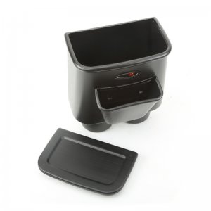 Jeep Wrangler JK Back Seat Organizer - Rear - Rugged Ridge - Black - `07-`10