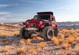 Jeep Wrangler JL Frameless Soft Top - Rampage - Trailview Fastback - Black Diamond - `18-`21