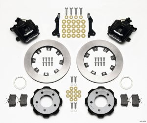 Honda Civic Brake Kit - Rear - Wilwood - 12.19in Rear + BP-10 Pads - 2006