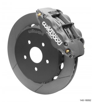 Honda Civic Brake Kit - Front - Wilwood - 12.88in Slotted Rotors, Superlite Calipers - `06-`15