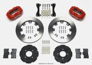 Honda Civic Brake Kit - Front - Wilwood - Dynalite, 12.19in, 262mm Disc - Red - `94-`01