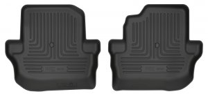 Jeep Wrangler JL Floor Liner - Rear - Husky Liners - WeatherBeater - Black - `19-`24