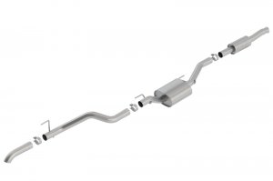 Jeep Gladiator Performance Exhaust - Borla - Cat Back ATAK Climber High-Clearance System - 3.6L - `20-`23