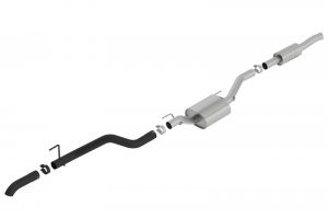 Jeep Gladiator Performance Exhaust - Borla - ATAK Climber Catback, High-Clearance System - Black - 3.6L - `20-`23