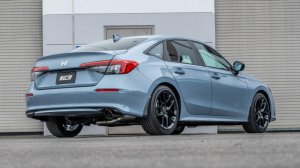 Honda Civic Performance Exhaust - Borla - S-Type Cat Back - Black Chrome - 2.0L - `22-`24