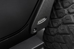 Jeep Wrangler JL Trail Armor Fender Delete Kit - Front + Rear - Bushwacker - Black - `18-`22