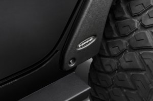 Jeep Wrangler JL Trail Armor Fender Delete Kit - Front + Rear - Bushwacker - Black - `18-`22