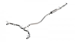 Honda Civic Performance Exhaust - Borla - Cat Back S-Type - 1.5L Turbo - `22-`24