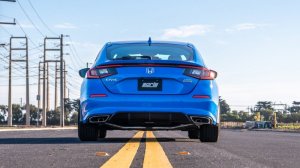 Honda Civic Performance Exhaust - Borla - Cat Back S-Type - 1.5L Turbo - `22-`24