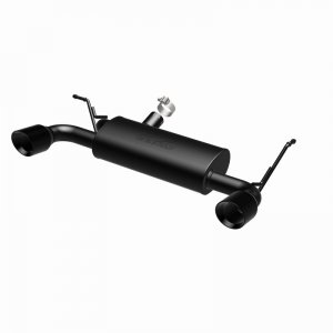 Jeep Wrangler JK Axle Back Exhaust - Rear - Magnaflow - Street Series Dual Split - Black - 3.8/3.6L - `07-`17
