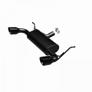 Jeep Wrangler JK Axle Back Exhaust - Rear - Magnaflow - Street Series Dual Split - Black - 3.8/3.6L - `07-`17