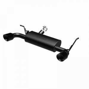 Jeep Wrangler JK Axle Back Exhaust - Rear - Magnaflow - Street Series Dual Split - Black - 3.8/3.6L - `07-`17