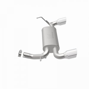 Jeep Wrangler JK Axle Back Exhaust - Rear - Magnaflow - Street Series - Stainless Steel - 3.8L/3.6L - `07-`14