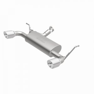 Jeep Wrangler JK Axle Back Exhaust - Rear - Magnaflow - Street Series - Stainless Steel - 3.8L/3.6L - `07-`14