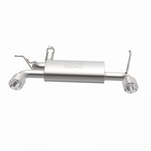 Jeep Wrangler JK Axle Back Exhaust - Rear - Magnaflow - Street Series - Stainless Steel - 3.8L/3.6L - `07-`14