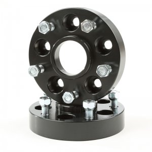 Jeep Wrangler Wheel Spacers - Rugged Ridge - "1.25 - 5x4.5 - 5x5 - Black 