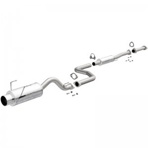 Honda Civic Performance Exhaust - Rear - Magnaflow - Street Series Cat-Back - Polished - 1.5L, 1.6L - `92-`00