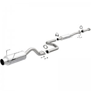 Honda Civic Performance Exhaust - Rear - Magnaflow - Street Series Cat-Back - Polished - 1.5L, 1.6L - `92-`00