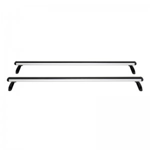 Jeep Gladiator Cargo Rails - Westin - 1300cm Silver Cross Rail - Silver