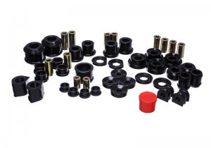 Honda Civic Master Bushing Set - Energy Suspension - Hyper-Flex - Black - `06-`11