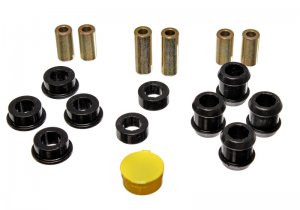 Honda Civic Control Arm Bushing Set - Front - Energy Suspension - Performance Polyurethane - Black - `88-`91