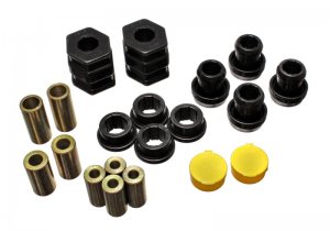 Honda Civic Control Arm Bushing Set - Front - Energy Suspension - Black - `96-`00