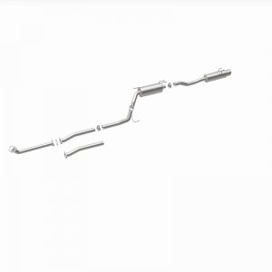 Honda Civic Performance Exhaust - Single Straight Passenger Side Rear - Magnaflow - Street Series Cat Back - 1.8L - `06-`11