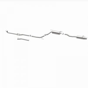 Honda Civic Performance Exhaust - Single Straight Passenger Side Rear - Magnaflow - Street Series Cat Back - 1.8L - `06-`11