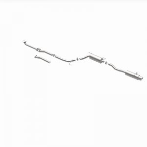 Honda Civic Performance Exhaust - Single Straight Passenger Side Rear - Magnaflow - Street Series Cat Back - 1.8L - `06-`11
