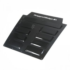 Jeep Wrangler JK Hood Vent Insert - Rugged Ridge - Louvered - Primer - `07-`18