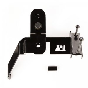Jeep Wrangler JK Rear Track Bar Relocation Bracket - Rear - Rugged Ridge - Black semi gloss - `07-`18