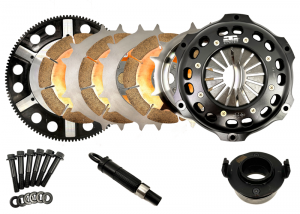 Honda Civic Clutch Kit - Competition Clutch - Full Race Triple Disc: Honda B Series 184mm Ceramic - 1.6L - `94-`97