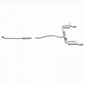 Honda Civic Performance Exhaust - Dual Rear - Magnaflow - Street Series Cat Back - 1.5L L4 Turbo - `16-`21