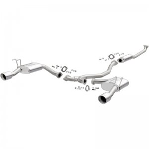 Honda Civic Performance Exhaust - Dual Rear - Magnaflow - Street Series Cat Back - 1.5L L4 Turbo - `16-`21