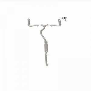 Honda Civic Performance Exhaust - Rear - Magnaflow - Street Series Cat-Back - Polished - 2.0L - `16-`20