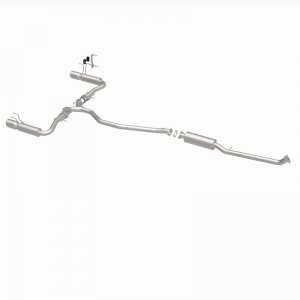 Honda Civic Performance Exhaust - Rear - Magnaflow - Street Series Cat-Back - Polished - 2.0L - `16-`20