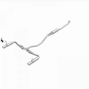 Honda Civic Performance Exhaust - Rear - Magnaflow - Street Series Cat-Back - Polished - 2.0L - `16-`20