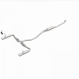 Honda Civic Performance Exhaust - Rear - Magnaflow - Street Series Cat-Back - Polished - 2.0L - `16-`20
