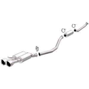 Honda Civic Performance Exhaust - Single Exit - Magnaflow - Competition Series Cat Back - Polished - 1.5L - `17-`20