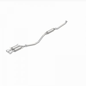 Honda Civic Performance Exhaust - Dual Center Rear - Magnaflow - Competition Series Cat-Back, 409 Stainless Steel, Dual Exit, Polished Stainless - 1.5L - `17-`20