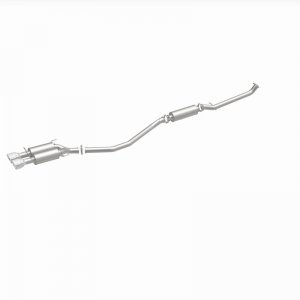 Honda Civic Performance Exhaust - Dual Center Rear - Magnaflow - Competition Series Cat-Back, 409 Stainless Steel, Dual Exit, Polished Stainless - 1.5L - `17-`20