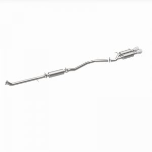 Honda Civic Performance Exhaust - Dual Center Rear - Magnaflow - Competition Series Cat-Back, 409 Stainless Steel, Dual Exit, Polished Stainless - 1.5L - `17-`20