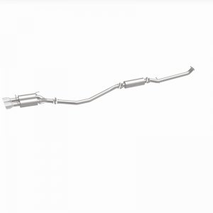 Honda Civic Performance Exhaust - Dual Center Rear - Magnaflow - Competition Series Cat-Back, 409 Stainless Steel, Dual Exit, Polished Stainless - 1.5L - `17-`20