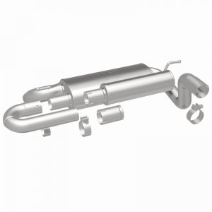 Jeep Wrangler JL Axle Back Exhaust - Rear - Magnaflow - Overland Series - Stainless - `18-`24