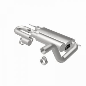 Jeep Wrangler JL Axle Back Exhaust - Rear - Magnaflow - Overland Series - Stainless - `18-`24