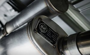 Jeep Wrangler JK Axle Back Exhaust - Magnaflow - Overland Series - 3.6L or 3.8L - `07-`18