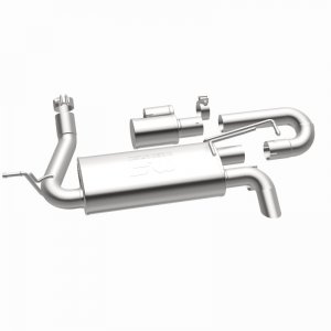 Jeep Wrangler JK Axle Back Exhaust - Magnaflow - Overland Series - 3.6L or 3.8L - `07-`18