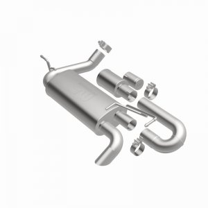 Jeep Wrangler JK Axle Back Exhaust - Magnaflow - Overland Series - 3.6L or 3.8L - `07-`18